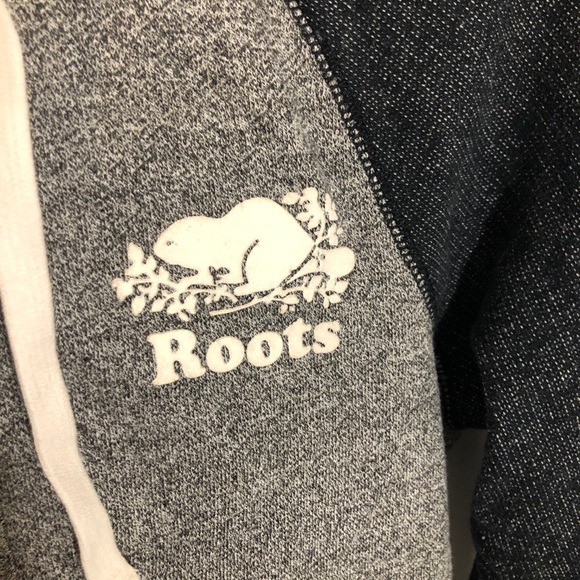 Roots heathered grey zip hoodie - Picture 2 of 5